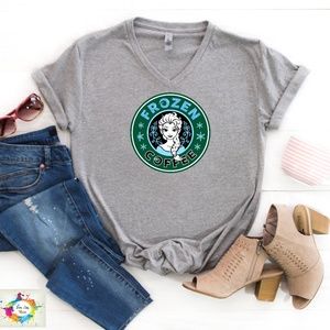New! Made to order! Frozen Coffee Elsa S-3XL